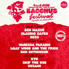 Bacchus Festival 2026 - Pass 1 Jour - Samedi