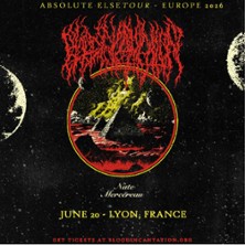 Blood Incantation + Nate Mercereau - Absolute Elsetour - Europe 2026