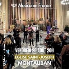 Concert &agrave; Montauban : Ravel, Debussy, Mozart, Vivaldi, Bach, Piazzolla,