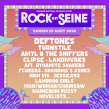 Rock en Seine 2026 - Billet 1 Jour : Samedi